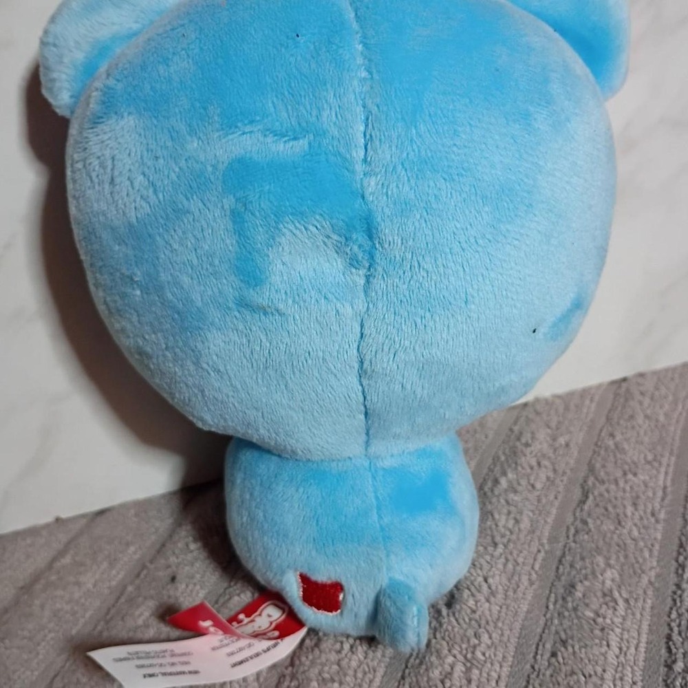Gund Drops Jonny B. Cub Blue Bear Plush Stuffed Animal 6 Inch Weighted Toy - Picture 3 of 5